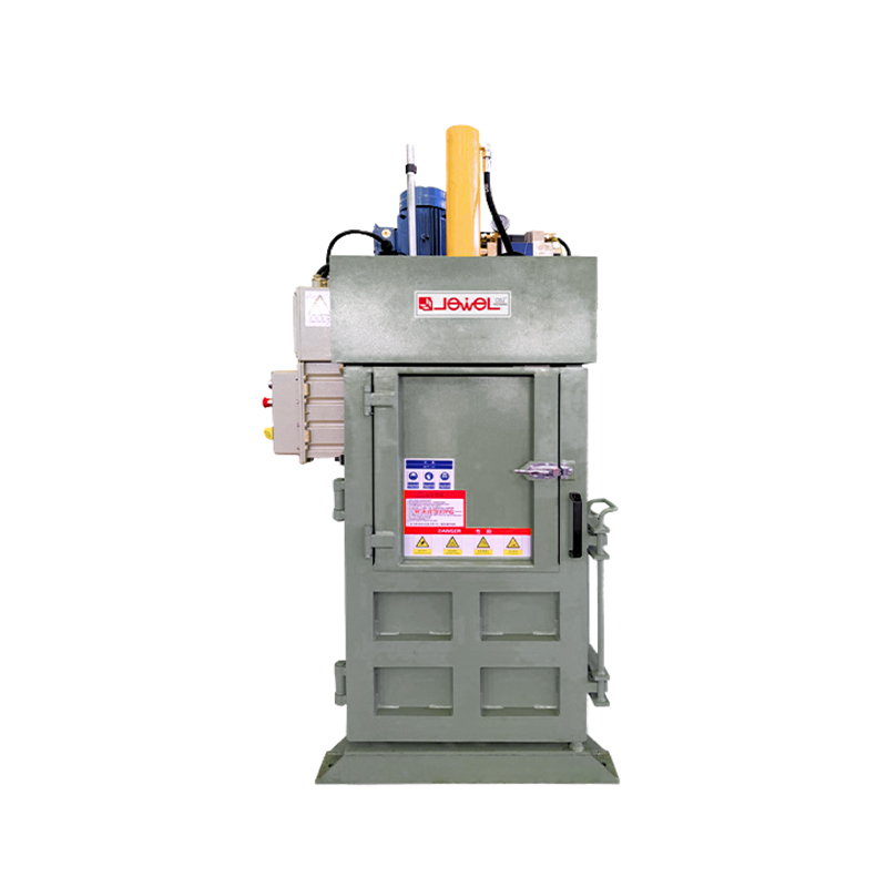 Small Vertical Material Compression Baler