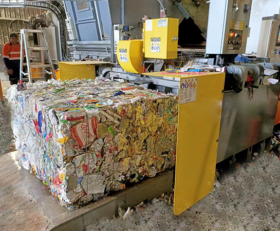 Multifunctional & High-Efficiency Baling Solution for Australia's Leading Recycling Center