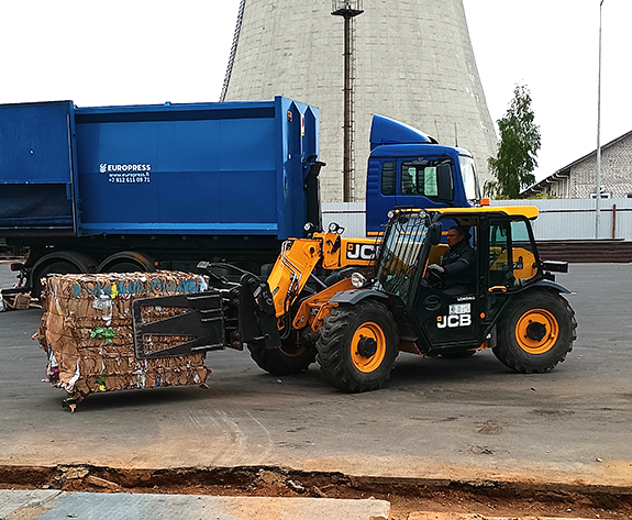 Multifunctional Baler Solution for Belarus Recycling Center