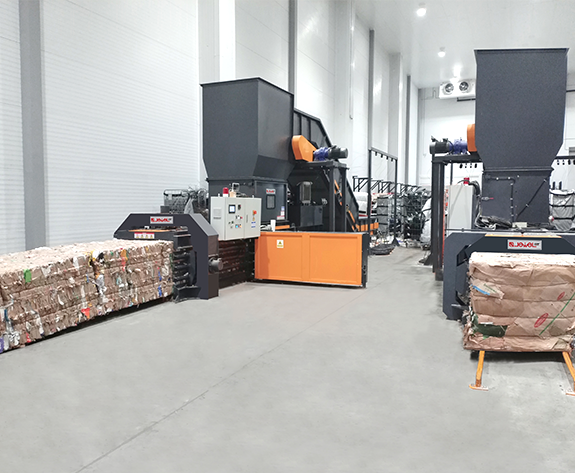 Automated Disposal Solution for Waste Packaging at Russia's Leading Supermarket Logistics Center