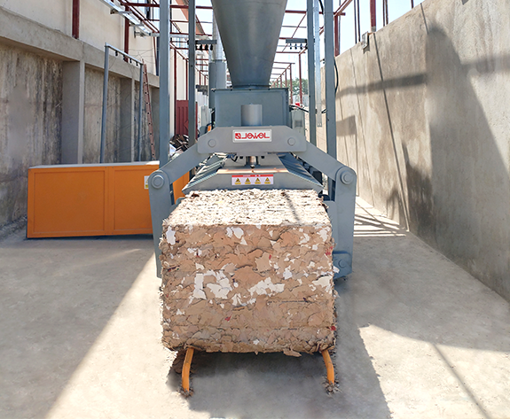 Complete Plant Automated Waste Removal System for Nigerian Carton Factory