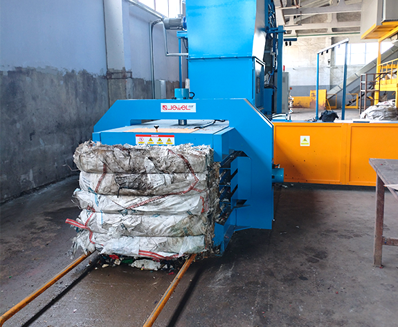 High-Efficiency Baling Solution for Waste Plastic and Paper Recycling in Belarus