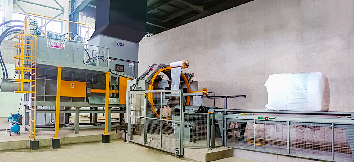 Domestic waste storage, transportation, and packaging system